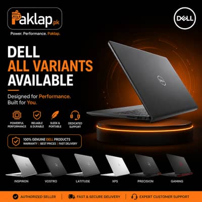 Dell Laptops Core 3/i5/i7/Core 5/Ultra 7/Ultra 9 New Warranty