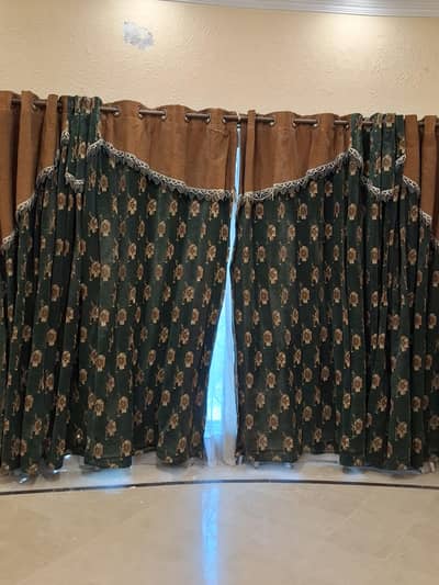 Used Curtain 9 feet Width and Length 6 feet 10 inches