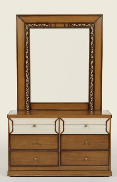 Double bad and dressing table for sale