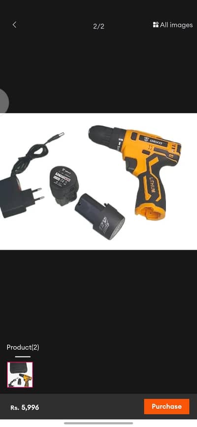 DEKO Cordless Drill/Screw TightenerCordless