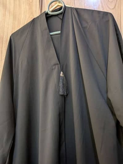 full coverage black abaya