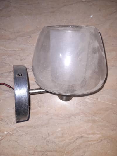 imported antique metal wall light