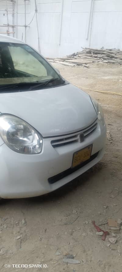 Toyata Passo 2011 reg 2015 white color