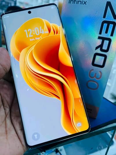 Infinix Zero 30 12 gb ram 256 GB momery full Box Pta 03256460476