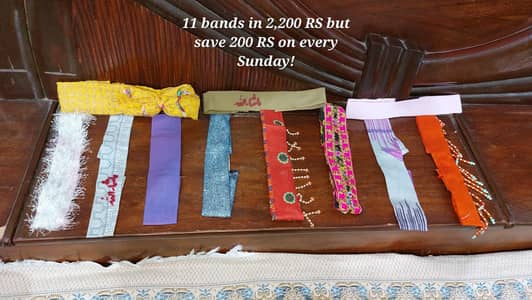 Hair Bands Best for Parlors and home use!