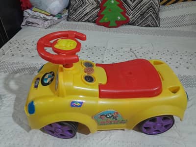 Baby plastic body car