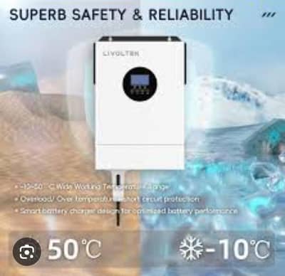 Livoltek 6.2 kw hybrid inverter with wifi mobile control