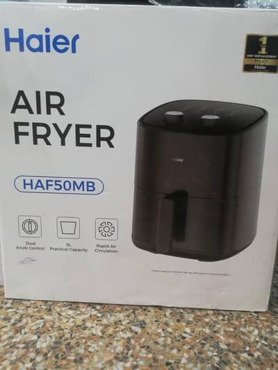 Haier 5L Air Fryer HAF50MB (With 2-Year Warranty) Brand New