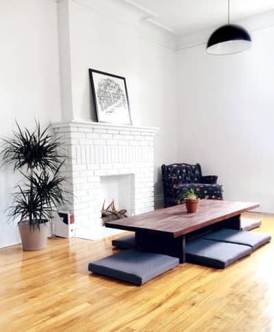 Japanese style dining table (6x seater)