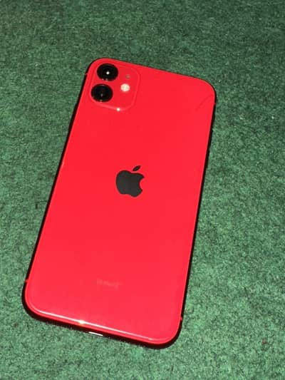 Apple iPhone 11 red colour 64GB 10/10 condition home used