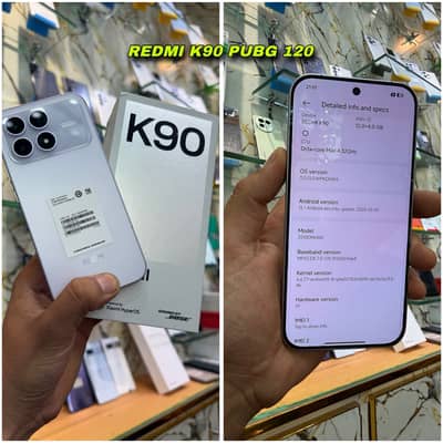 Redmi K90 12GB/256GB PTA Approved Full Box | Snapdragon 8 Elite