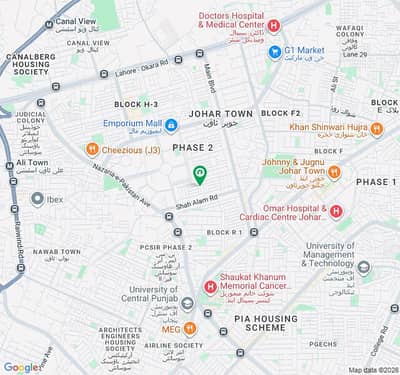 Commercial Plot Of 1 Kanal In Johar Town Phase 2 - Block Q Is Available