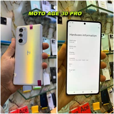 MOTO EDGE 30 PRO | 12GB RAM + 256GB STORAGE | PTA APPROVED