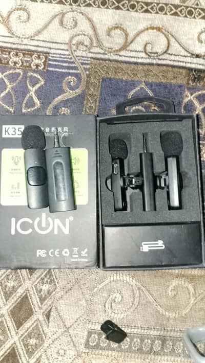 K35 Wireless Microphone for Mobile Used Condition