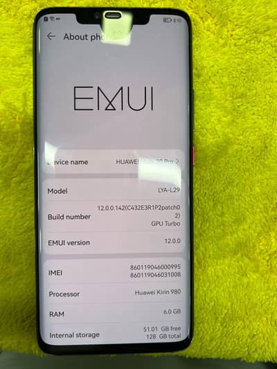 Huawei Mate 20 Pro for sale