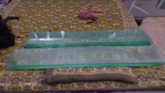 Glass Shelves with Angles