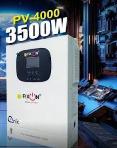 Fixon 3.5KW Onic Series Inverter - Massive 4000W PV Support