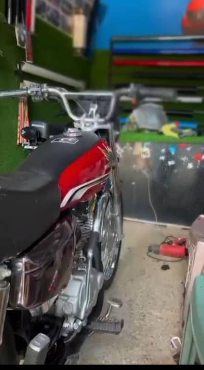 Honda CG 125 self start