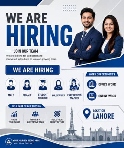 Golden opportunity available in lahore
