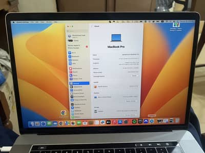 Macbook Pro 2017 Touch bar 16 512