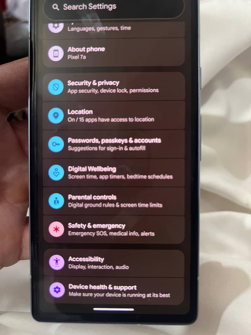 Google Pixel 7a 0