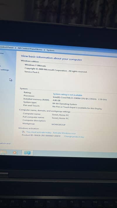 HP Intel Core i5 Laptop for Sale