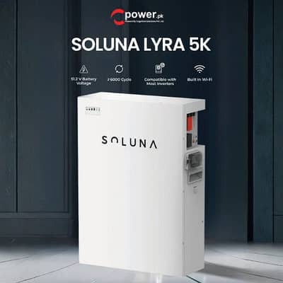 Soluna LYRA 5K Lithium Battery