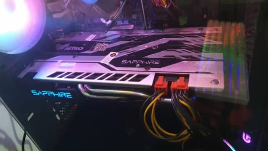 580 8GB sapphire nitro plus sealed