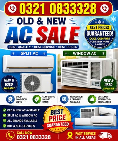 Old AC Buyer / Old AC / Used AC / Window AC / Split AC Purchaser
