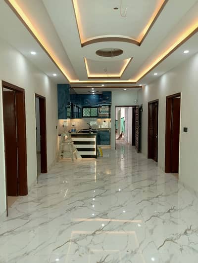 gulshan e ameen thre bed dd leased apartment for sale in johar