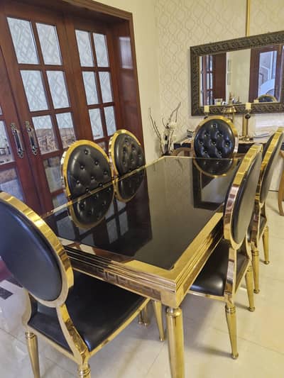 Full Marble Dining Table