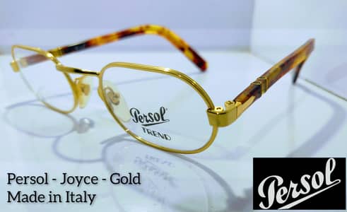 Gold plated Original Sunglasses Persol Ray Ban Hilton Nazreno Rochas
