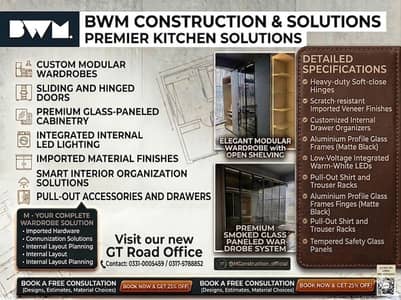 BWM Construction & Interior  |  Closet Solutions  | Custom Wardrobes |