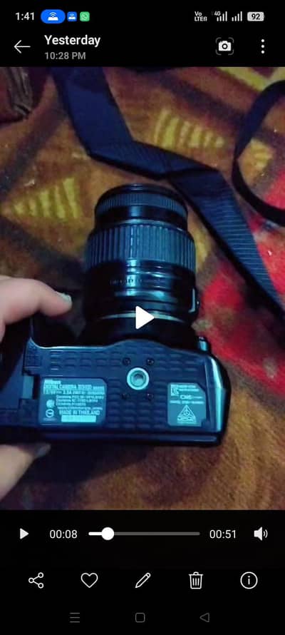 Nico n DSLR camera