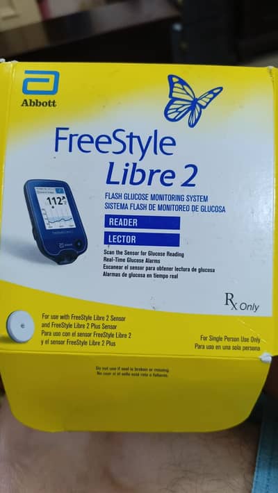 Abbott FreeStyle Libre 2 Flash glucose Monitoring System Sensor