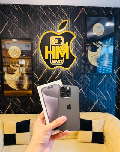iPhone 15 Pro with Box 128GB 88 Health Waterpack