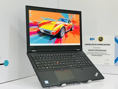 lenovo p53 workstation- i7 9th gen - H processor- 4gb Nvidia T2000-