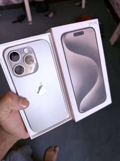 iPhone 15 Pro 256GB Physical + esim non PTA Natural color