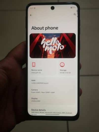Motorola Moto G54