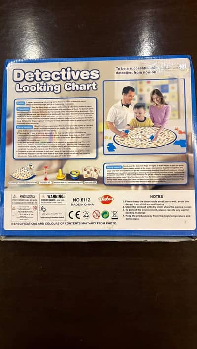  Detective Looking Chart Board Game for Kids Price: Rs. 1,899