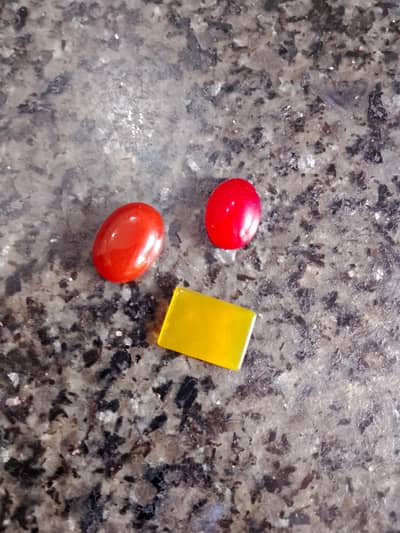100% orignal top quality gemstones set ,pack of three stone original