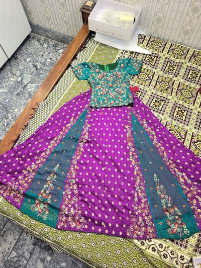 lehenga with jewelry set