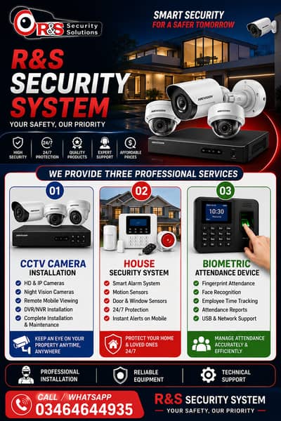 Complete CCTV Security Camera System – security fence/alarm security