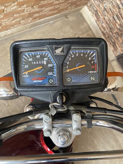 Honda CG 125 2026 Model|Red Colour |6000Km|Full Genuine|First Owner|