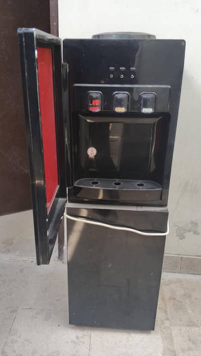 Homage Water Dispenser (Hot, Cool & Normal) - Stylish Red/Black