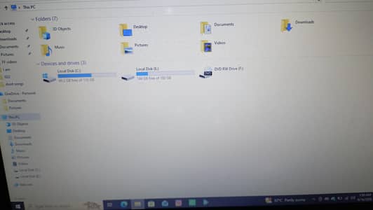 Laptop lenovo i5 2nd gen 256 GB hard disk