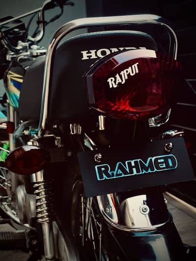Honda cg 125 black