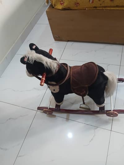 kids swing horse