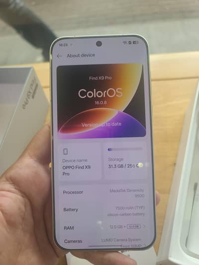 Oppo find x9 pro 12/256
