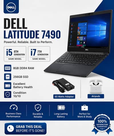 Dell 7470 i5 8th gen, i7 7th gen 8/256 and Thinkpad Yoga x380 i5 8th